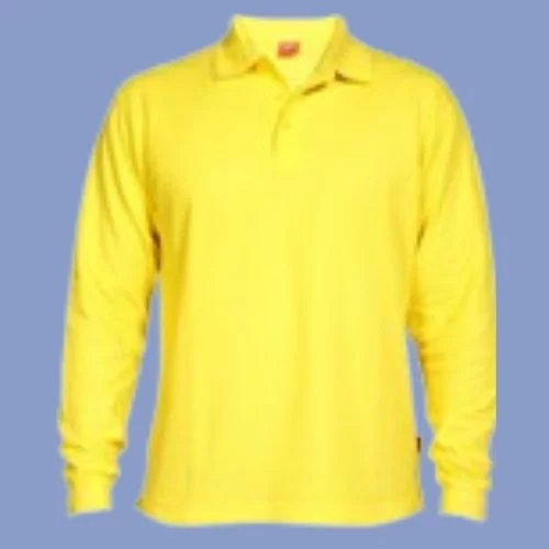 Polo camisero rojo manga larga - hps seguridad
